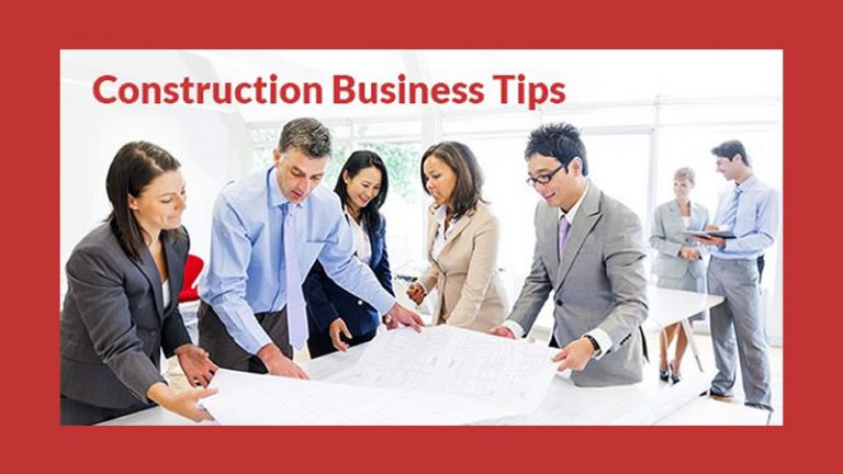 5 Tips For Starting A Construction Business