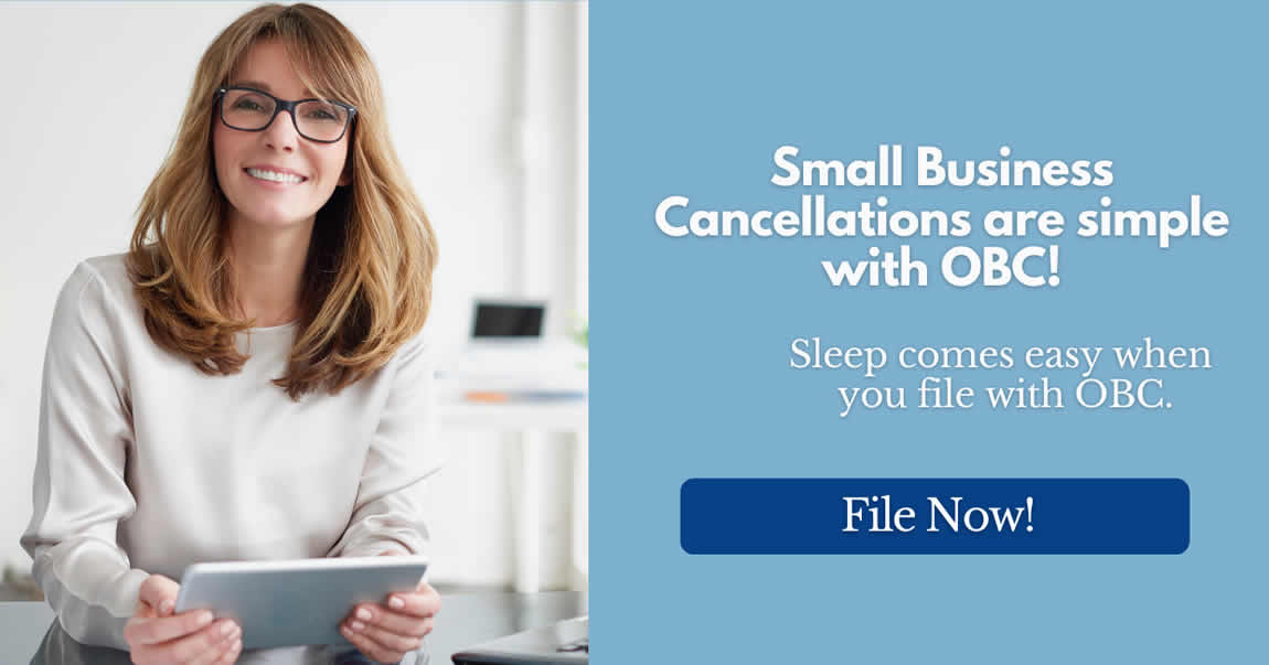 Cancel a Small Business