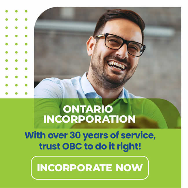 Ontario Incorporation