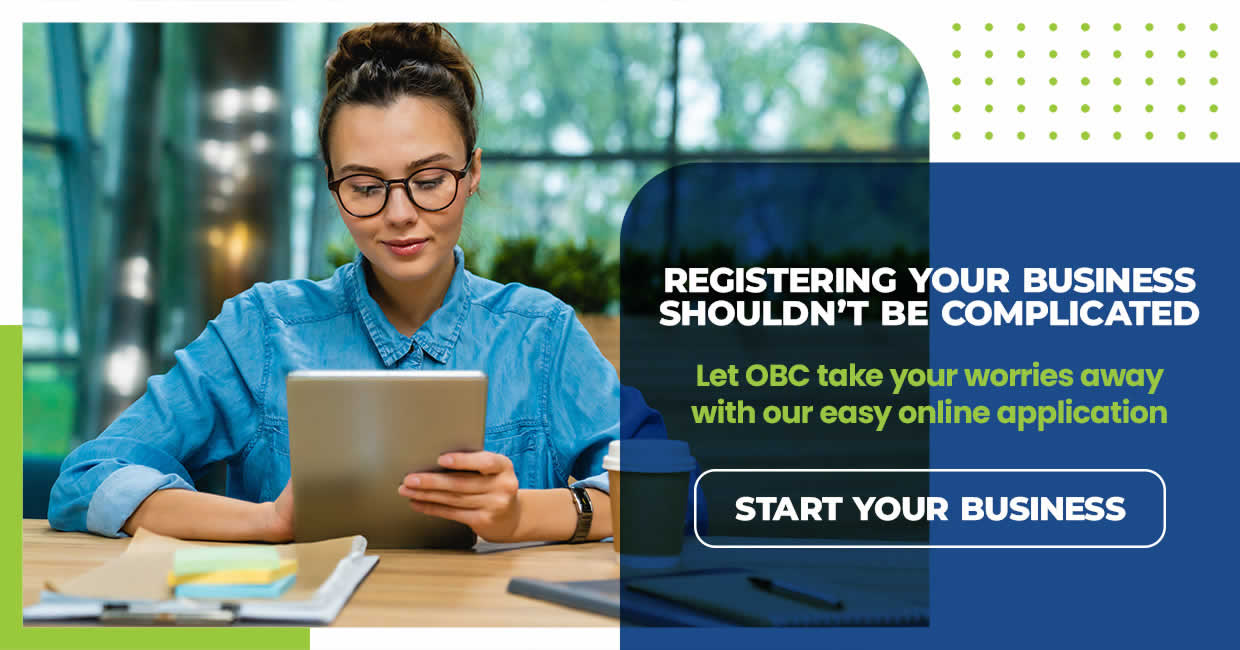 registering your business shouldn't be complicated. Our easy to use website makes it a snap.