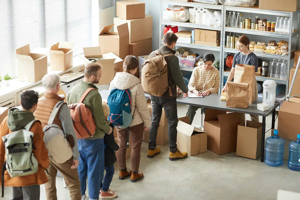 not-for-profit volunteer staff