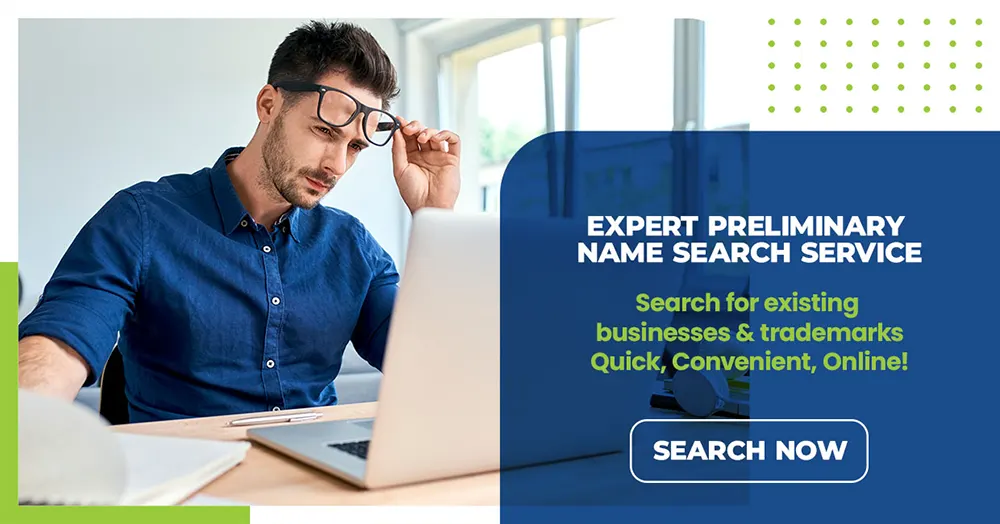 preliminary business name search