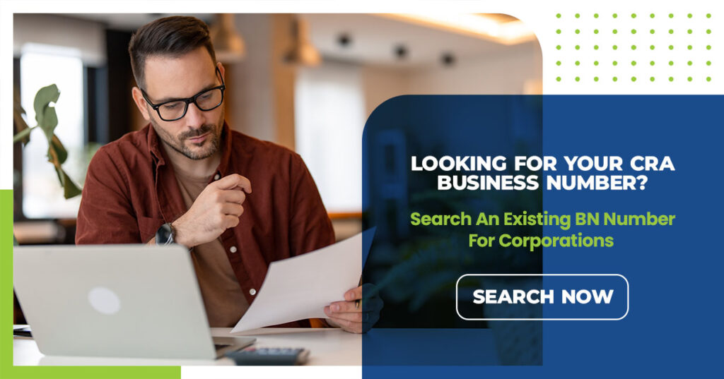 Search BN Number Registration