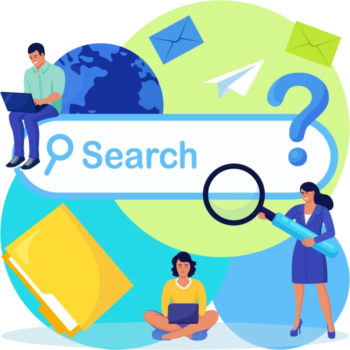 searching a business name